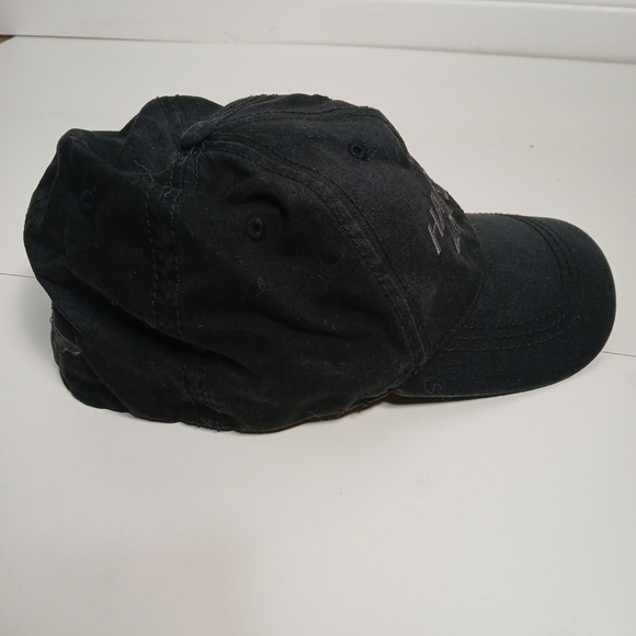 Harley Davidson All Black Cap 4xl Genuine Motorclothes 100% Cotton - Picture 4 of 6